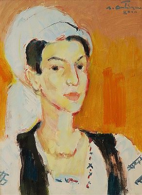 "Young Woman from Valcea"