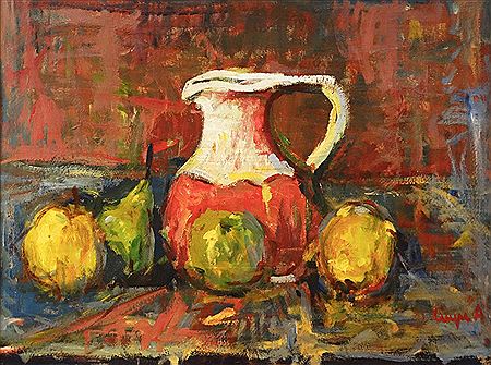 "Pot and Fruit" by Aurel Ciupe - Auction record, sale price, and art valuation. Compare with similar artists and explore comparable artworks.