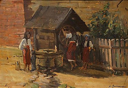 "At the Fountain"
