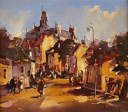 "Street" by Radu Daranga - Auction record, sale price, and art valuation. Compare with similar artists and explore comparable artworks.