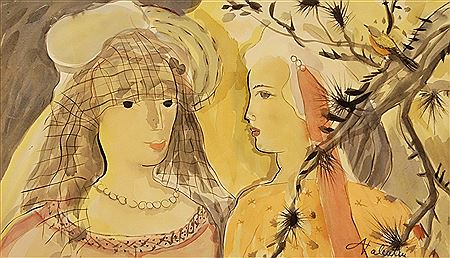 "The Fairies" by Valentin Popa - Auction record, sale price, and art valuation. Compare with similar artists and explore comparable artworks.