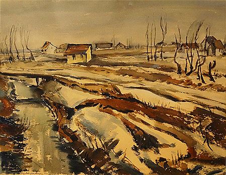 The Thaw by Miron Constantinescu - Auction record, sale price, and art valuation. Compare with similar artists and explore comparable artworks.