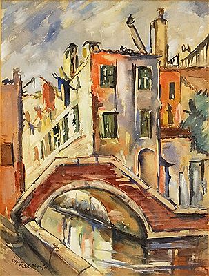 "Venice" by Eugene Ispir - Auction record, sale price, and art valuation. Compare with similar artists and explore comparable artworks.