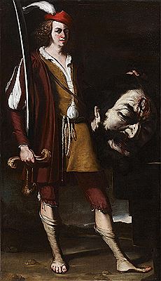 "David with the head of Goliath"