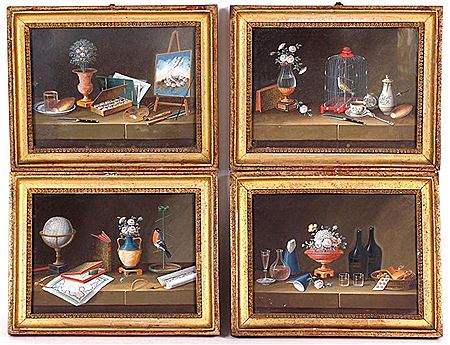 "Instruments d'aquarelliste" et "Instruments du géographe" (4)
