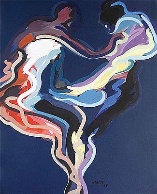 Sample artwork by Mustafa Ata (Born 1945), known for painting - View similar artists and auction records