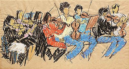 Figurative abstraction by Suna Ozkalan - Auction record, sale price, and art valuation. Compare with similar artists and explore comparable artworks.