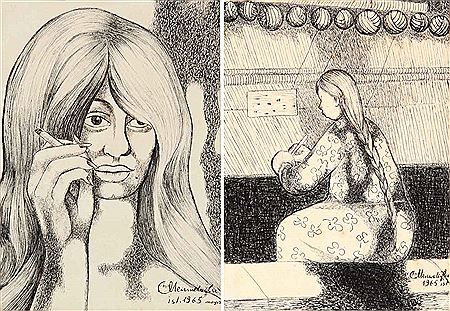 Portrait-Figurative composition (2) by Avni Memedoglu - Auction record, sale price, and art valuation. Compare with similar artists and explore comparable artworks.