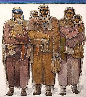 Peasant men by Ramiz Aydin - Auction record, sale price, and art valuation. Compare with similar artists and explore comparable artworks.