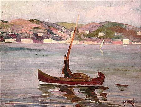 Sample artwork by Kadri Aytolon (1878 - 1957), known for painting - View similar artists and auction records