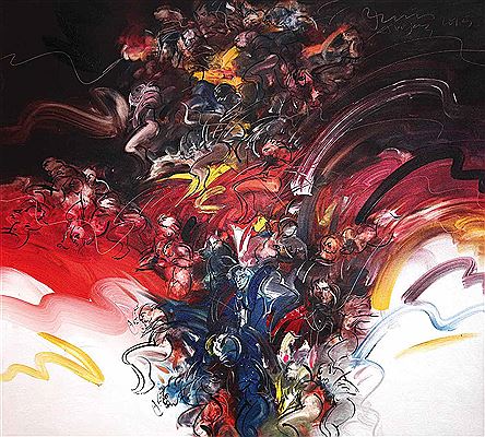 Abstract composition by Enis Aktas - Auction record, sale price, and art valuation. Compare with similar artists and explore comparable artworks.