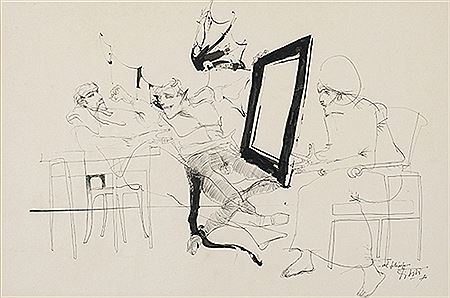 "..al filósofo" by Gabriel Toto - Auction record, sale price, and art valuation. Compare with similar artists and explore comparable artworks.