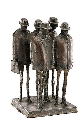 Sample artwork by Roger Owen Prince (1923 - 2021), known for bronze figurative sculpture, teaching - View similar artists and auction records