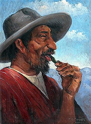 "MASCANDO COCA" by Tomas Ditaranto - Auction record, sale price, and art valuation. Compare with similar artists and explore comparable artworks.