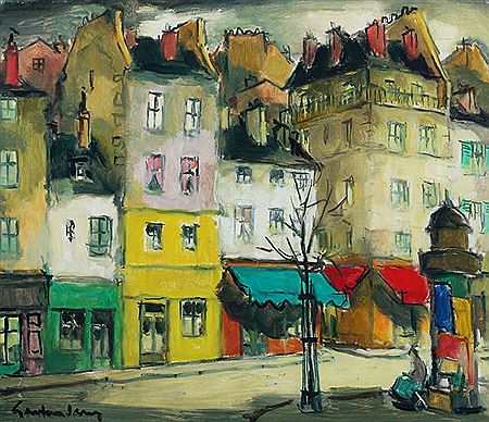 "PAISAJE DE PARIS" by Gaston Jarry - Auction record, sale price, and art valuation. Compare with similar artists and explore comparable artworks.