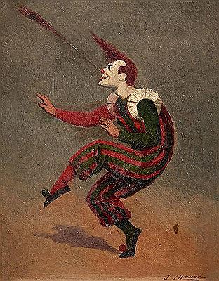 CLOWN ÉQUILIBRISTE by Jules Monge - Auction record, sale price, and art valuation. Compare with similar artists and explore comparable artworks.