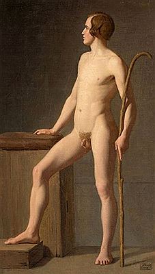 Academy young man standing Carl Frørup