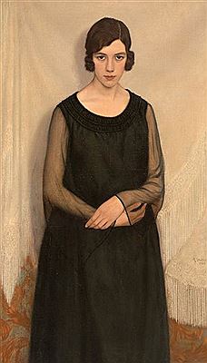 Young pensive woman by Arthur Laublin - Auction record, sale price, and art valuation. Compare with similar artists and explore comparable artworks.