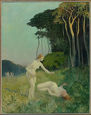 Nymphes dans un paysage by Marie Auguste Emile-Rene Menard - Auction record, sale price, and art valuation. Compare with similar artists and explore comparable artworks.