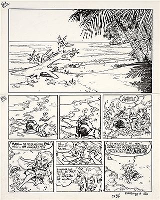 Natacha - Tome 10 L'Ile d'outre-monde