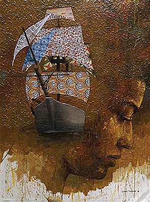Sample artwork by Jimmy Nwane (Born 1989), known for painting - View similar artists and auction records