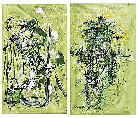 Sample artwork by Chike Onuorah (Born 1967), known for painting - View similar artists and auction records