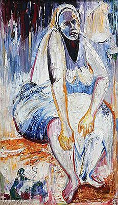 Sample artwork by Amon Kotei (1915 - 2011), known for painting - View similar artists and auction records
