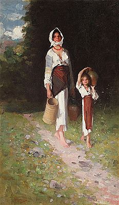 Peasant Woman (The fountain)
