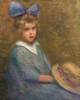Seated Portrait of a Young Girl