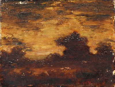 Landscape at twilight
