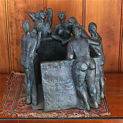 Seven Females at the Well