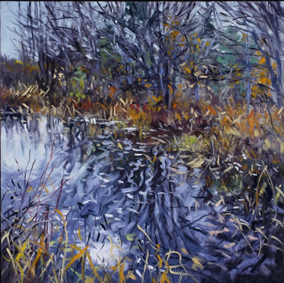 Animated Bog by J Thomas Higgins - Auction record, sale price, and art valuation. Compare with similar artists and explore comparable artworks.