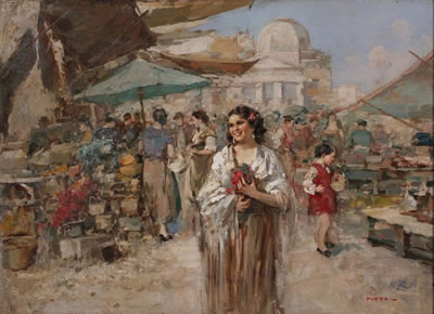 At an Italian Market