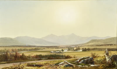 "View of the White Mountains from the Jones Farm, 1962"