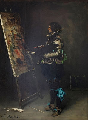 Musketeer at the Easel