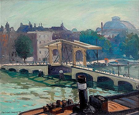 Pont sur l'Amstel by Frederic Longuet - Auction record, sale price, and art valuation. Compare with similar artists and explore comparable artworks.