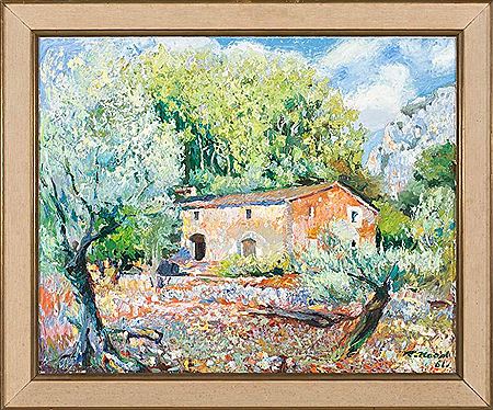 Landscape from Mallorca by Ramon Nadal Horrach - Auction record, sale price, and art valuation. Compare with similar artists and explore comparable artworks.