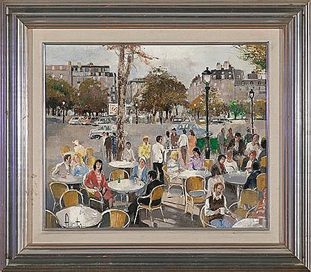 "Terrassa de café, París"