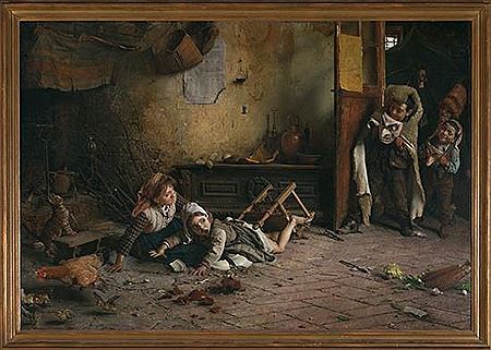 Children''s mischiefs by Gaetano Chierici - Auction record, sale price, and art valuation. Compare with similar artists and explore comparable artworks.