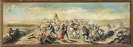 Batalla de Tetuán by Cristobal Alandi - Auction record, sale price, and art valuation. Compare with similar artists and explore comparable artworks.