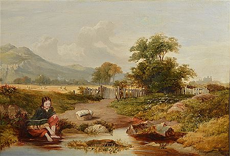 On the way to market by John Watson McLea - Auction record, sale price, and art valuation. Compare with similar artists and explore comparable artworks.