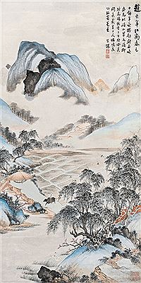 PEACEFUL SCENERY IN SPRING by Zishen Wu - Auction record, sale price, and art valuation. Compare with similar artists and explore comparable artworks.