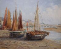 VOILIERS A MAREE BASSE A AURAY by Emile Gauffriaud - Auction record, sale price, and art valuation. Compare with similar artists and explore comparable artworks.