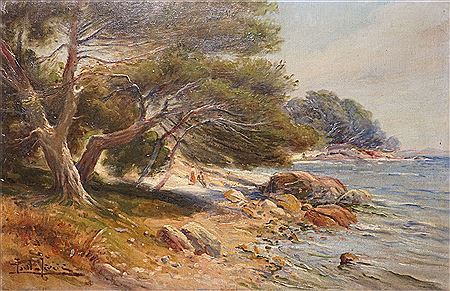 Rivage à San Salvadour, près Hyères, 30 mai 1920