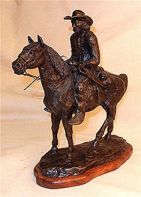 Sample artwork by Alex La Fountain (20th Century), known for sculpture - View similar artists and auction records