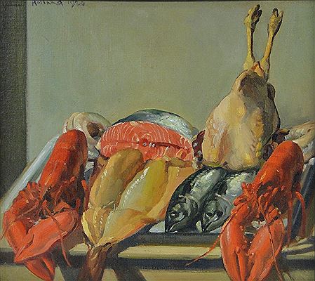 Still Life with Lobsters and Game