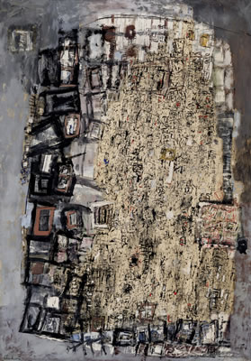 Abstract Composition by Yuen Chinn - Auction record, sale price, and art valuation. Compare with similar artists and explore comparable artworks.