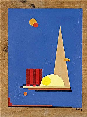 Komposition, 1927 by Thilo Maatsch - Auction record, sale price, and art valuation. Compare with similar artists and explore comparable artworks.