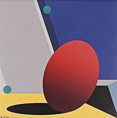 Sample artwork by Joseph Kadar (1936 - 2019), known for painting - View similar artists and auction records