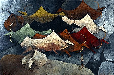 Till The Cows Come Home by Tay Bak Koi - Auction record, sale price, and art valuation. Compare with similar artists and explore comparable artworks.